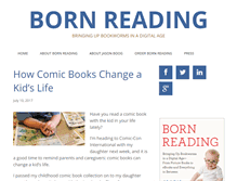 Tablet Screenshot of born-reading.com